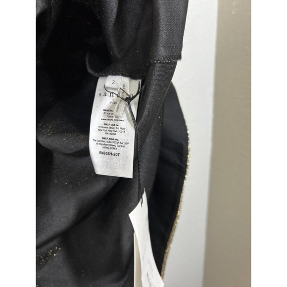 Sandro Palacio Metallic Mini Dress - Picture 4 of 9